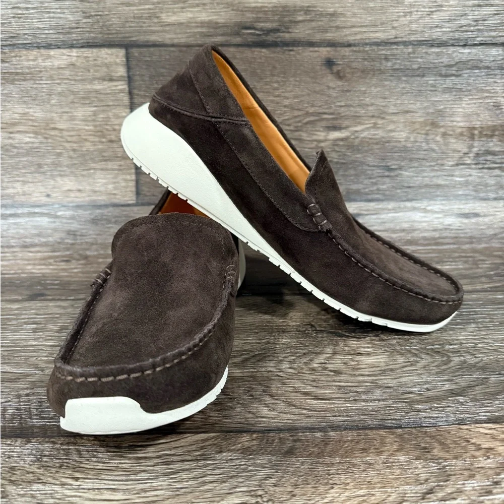 OluKai Ka'a Loafer Slip on Shoes Men's Size 10 Brown New‎